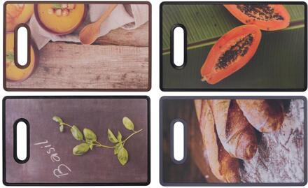 Alpina Snijplank met print 23x37x1,2cm verschillende