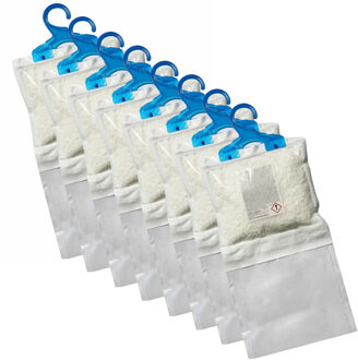 Alpina Vochtonttrekker Kledingkast - 8x - Incl. hanger - tegen schimmelvorming - bestrijd condens - vochtva