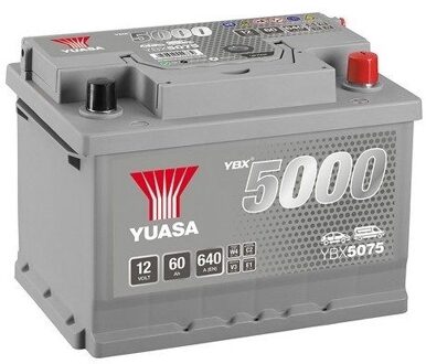 Alpina Yuasa Accu YBX5075 60 Ah YBX5075