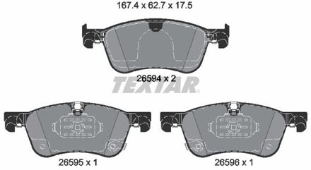Alpine Remblokkenset, schijfrem 2659401
