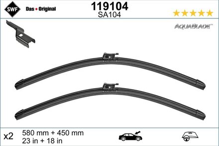 Alpine Ruitenwisser 119104