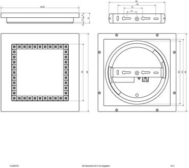ALQ LED paneel wit 12W 25x25cm 3.000K