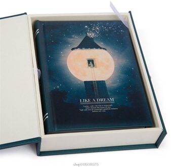 Als Een Droom Dagboek Met Slot Notebook Leuke Functionele Planner Lock Boek Dairy Journal Briefpapier Box Pakket Ja21 7HH1000495-A