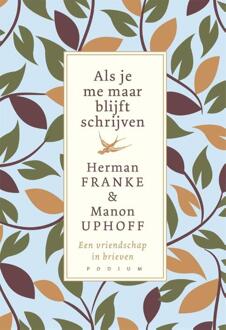 Als je me maar blijft schrijven - Boek Herman Franke (9057595230)