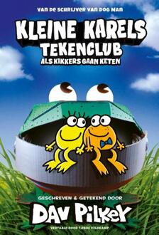 Als Kikkers Gaan Keten - Kleine Karels Tekenclub - Dav Pilkey