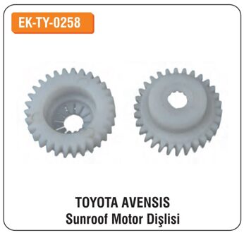 Altec Voor Toyota Avensis Zonnedak Motor Gear EK-TY-0258