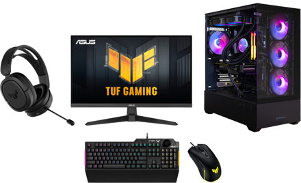 Alternate Thunderstorm Starter Ryzen 7 - RX 7600 XT Bundel Gaming pc