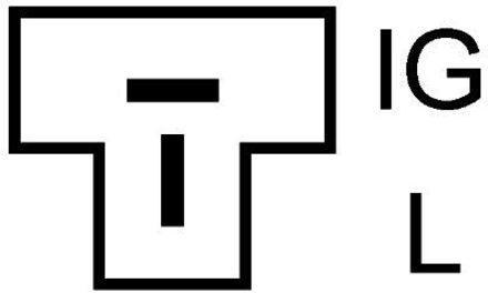 Alternator Daihatsu 14V 40A 8EL011711391