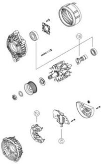 Alternator Iveco 90A MG813