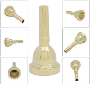 Alto Trombone Koperen Mondstuk Mond Stuk 6.5AL Goud