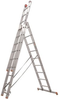 Altrex All Round Reformladder 3x9 Zilver