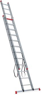 Altrex Atlantis Reformladder 2x12 Zilver, Zwart