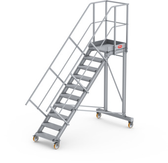 Altrex Bordestrap - 45° hellingshoek - 10 treden - 224510