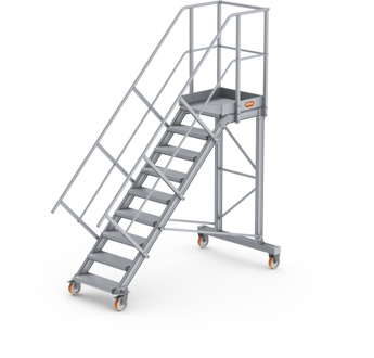 Altrex Bordestrap - 45° hellingshoek - 9 treden - 224509