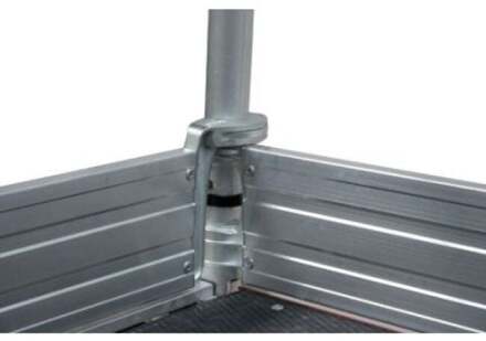 Altrex Kantplankset Easy-Fit 2.45 m (2 stuks) - aluminium - 305502