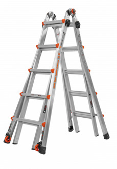 Altrex Little Giant Velocity | 4x6 Sporten | Aluminium telescopische vouwladder - 503916