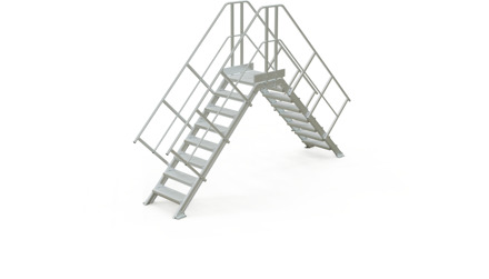 Altrex Overstapbordes - 45° hellingshoek - 8 treden - 224528