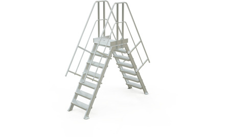 Altrex Overstapbordes - 60° hellingshoek - 7 treden - 226027