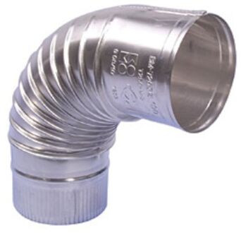 Alu 7203 bocht 90imch 100mm