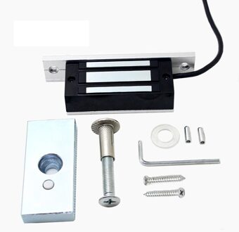 Aluminium 100Lbs 60kg 12V ingebed magnetisch slot elektromagnetische lock kast lock deur