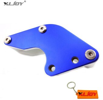 Aluminium Achterbrug Guard Chain Guide Voor 50cc 70 90cc 110cc 125cc 140cc 150cc 160cc Chinese KLX SSR SDG Pit dirt Bike Trail blauw