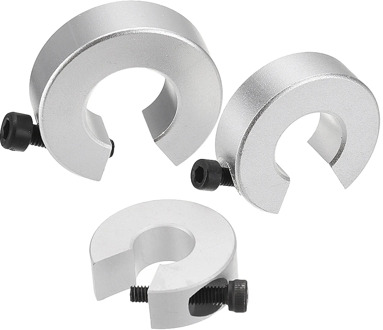 Aluminium Alloy 12/16/20mm SBR Linear Rail Shaft Stop Collar Shaft Limit Fixing Ring CNC Parts