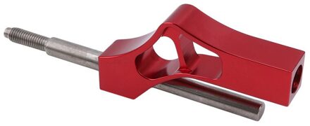 Aluminium Auto Pookknop Extender Verstelbare Shifter Lever Extender Fit Voor Integra B16 B18 B20 D Serie rood