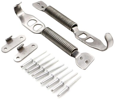 Aluminium Auto Racing Mount Bonnet Haak Pin Lock Kit Klink Lente Fastener