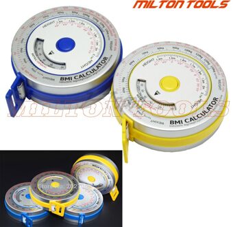 Aluminium Bmi Meetlint Bmi Body Tape Bmi Calculator 0-150Cm, 12 Stks/partij!
