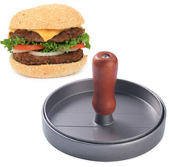 Aluminium Burger Druk Hamburger Maker Voor Gevulde Hamburgers, sliders En Pond Pasteitjes Non-stick Patty Mold Bbq Grill Accessoires