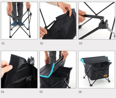 Aluminium Camping Klaptafel Diner Bureau Vissen Strand Laptop Ondersteuning