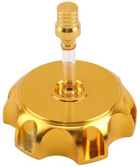 Aluminium Cnc Motorfiets Accessoires Onderdelen Gas Brandstof Benzine Tank Cap Voor Dirt/Pit Bike Atv Quad Voor Meest motorfietsen geel