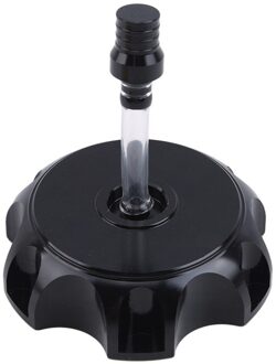 Aluminium Cnc Motorfiets Accessoires Onderdelen Gas Brandstof Benzine Tank Cap Voor Dirt/Pit Bike Atv Quad Voor Meest motorfietsen zwart