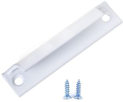 Aluminium Deur Handvat Push-Pull Balkon Gate Venster Pulls Knop Meubels wit