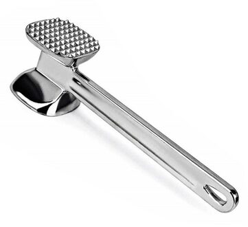 Aluminium Enkelzijdige Prikkeldraad Vlees Tenderizer Rundvlees Mallet Kip Aluminium Stirrer Steak Karbonade Keuken Tool
