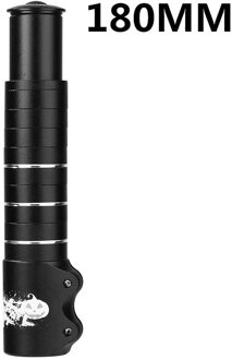 Aluminium Extender Heads Fiets Extension Mtb Bike Anti-Seismische Bike Vork Stem Extender Fietsen Stuur Riser Adapter 180MM