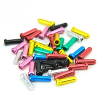 Aluminium Fiets Cable End Caps Mtb Racefiets Remkabel Cap Draad End Cap Past Voor Brake Shift Derailleur kabel mengen