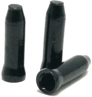 Aluminium Fiets Cable End Caps Mtb Racefiets Remkabel Cap Draad End Cap Past Voor Brake Shift Derailleur kabel zwart