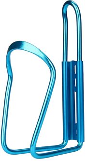 Aluminium Fiets Fietsen Drink Water Bottle Rack Holder Cage Solide En Betrouwbare Fiets Accessoires #60 blauw