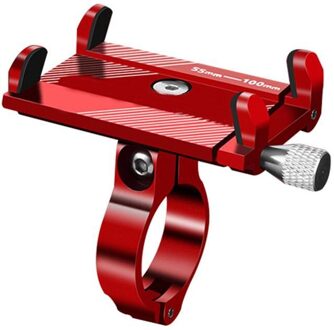 Aluminium Fiets Telefoon Houder Voor 3.5-6.2 inch Smartphone Verstelbare Ondersteuning GPS Bike Telefoon Stand Beugel