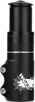 Aluminium Fiets Vorkbuis Riser Extender Extension Fiets Stuurpen Head Up Raiser Stuur Riser Adapter 115mm