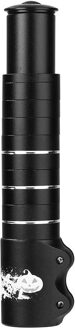 Aluminium Fiets Vorkbuis Riser Extender Extension Fiets Stuurpen Head Up Raiser Stuur Riser Adapter 180MM