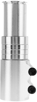 Aluminium Fiets Vorkbuis Riser Extender Extension Fiets Stuurpen Head Up Raiser Stuur Riser Adapter wit
