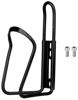 Aluminium Fietsen Fiets Drink Water Bottle Rack Houder Voor Mountain Vouwfiets Kooi zwart