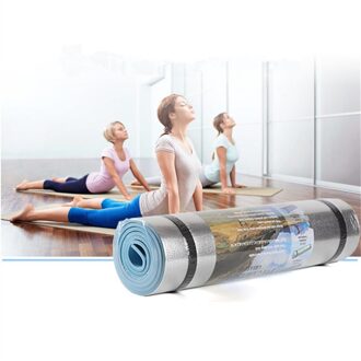 Aluminium Folie Vochtbestendige Yoga Mat Workout Oefening Gym Fitness Pilates Pad Yoga Mats Voor Fitness Esterillas Yoga # XP25