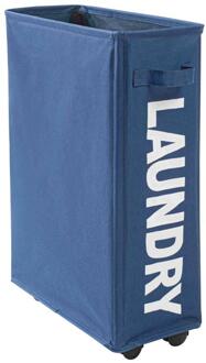 Aluminium Frame Wasmand Kan Worden Gevouwen Vuile Kleren Vuile Kleren Mand Tall Dunne Wasmand Met Rem Functie Univ QZ2023G