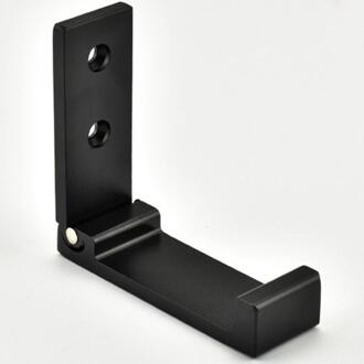 Aluminium Goud Zilver Zwart Inklapbare Kleerhanger & Handdoek & Jas & Robe Haak Decoratieve Badkamer Haken Wall Mounted