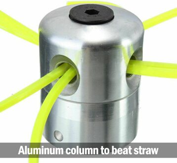 Aluminium Gras Trimmer Met 4 Lijnen Bosmaaier Grasmaaier Accessoires Snijden Lijn Voor Strimmer Vervanging