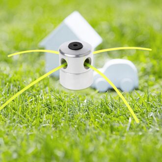 Aluminium Grastrimmer Head W/4 Lijnen Bosmaaier Hoofd Grasmaaier Accessoires