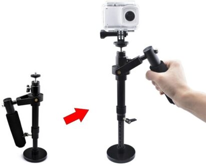 Aluminium Handheld Stabilizer S30 Smartphone Anti-Shake Camera Stabilizer Draagbare Camcorder Handheld Stabilizer